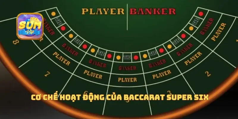  Cơ chế hoạt động của Baccarat Super Six