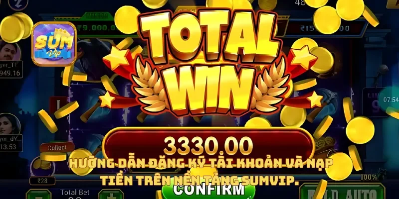  Hướng dẫn đăng ký tài khoản và nạp tiền trên nền tảng Sumvip.