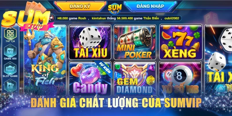 Đánh giá trực quan về chất lượng trải nghiệm nền tảng